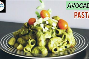 Vegan Pasta- Creamy avocado pasta recipes without cheese | Healthy Italian vegetarian recipes - easy