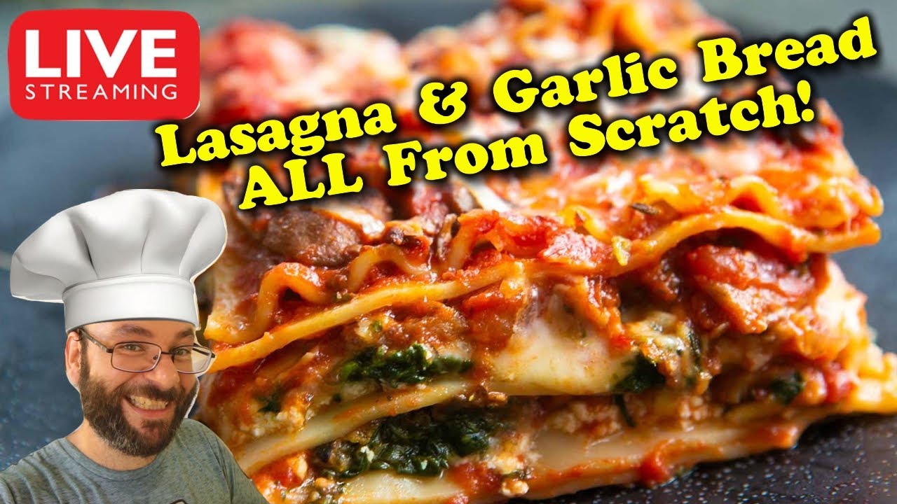 Making Lasagna Step by Step | Garlic Bread | Tiramisu | Easy Italian Recipes Making Lasagna Step by Step | Garlic Bread | Tiramisu | Easy Italian Recipes