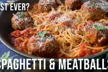 The BEST Easy Italian Spaghetti & Meatballs Recipe | How to Make Spaghetti and Meatballs