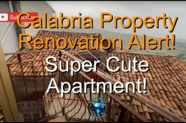 Calabria Property Renovation Alert! Super Cute Apartment in Santa Domenica Talao!