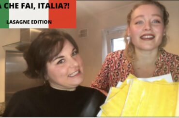 Italian cooking class (Lasagne Edition)