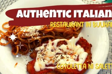 An authentic Italian Restaurant