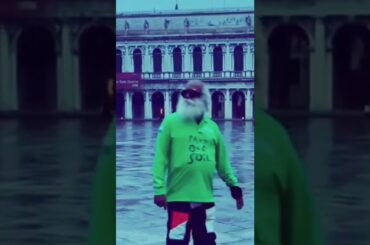 Sadhguru Enjoys Italian Food #sadhguru #shorts