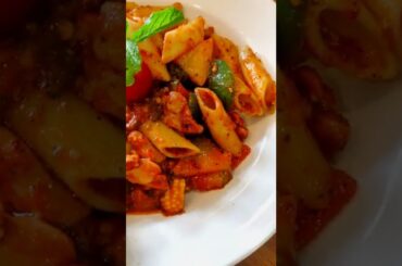 chicken Arabiata sauce pasta (Red sauce) #italianfood #yummy #redsaucepasta   #food