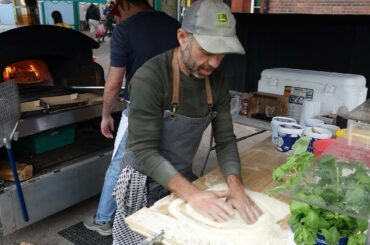 The Pizza Making Master of London - Massimo's Wood Fire Oven Sourdough Pizzas | Italian Street Food