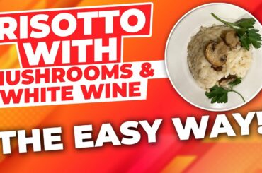 How to make Creamy Risotto with Mushrooms - Italian Food Recipes || Mama Metas Cooking Show