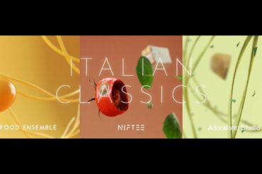 FOOD ENSEMBLE x NIFTEE x ADORATORIO STUDIOS: The Italian Classics Collection
