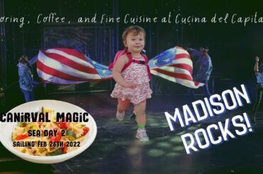 Cucina del Capitano, Coffee, Coloring, and more Fine Cuisine aboard the Carnival Magic