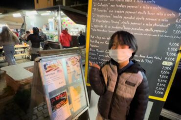 Street food festival in monzese italy and roaming around Scalo milano