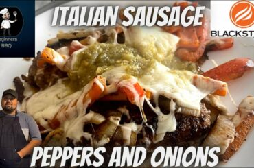 Italian Sausage and Peppers on Blackstone Griddle - Recipes
