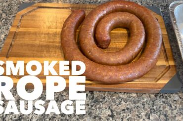 Relaxing Recipes | Smoked Mild Italian Rope Sausage