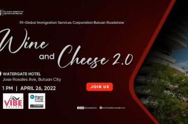 Wine and Cheese 2.0: Fil-Global Goes to Batuan City Mindanao