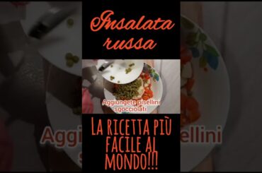 #insalatarussa #instafood #italianfood #insalata #short #shorts #pasqua #easter #easterrecipes