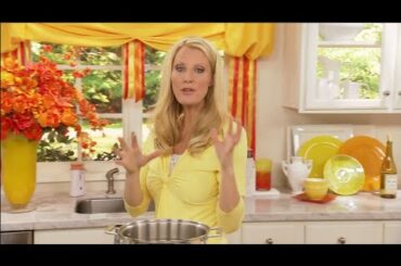 Sandra Lee - Seabass with Artichoke Pesto + Italian Green Beans