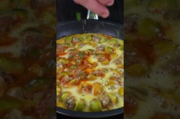 Cooking meat dishes.  Italian Food