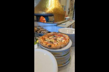 True Pizza from Naples. Italian Food