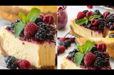 Creamy Italian Ricotta Cheesecake Homemade Recipe#asmr #cooking #tasty #homemade #easy #ricotta