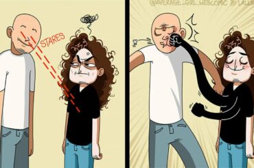 Funny Comics By An Italian Artist Sum Up The Everyday Life Of An Average Girl