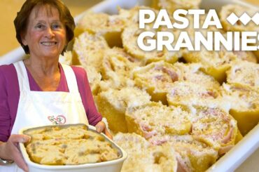 How to make cheesy baked pasta 'roses' from Modena | Pasta Grannies
