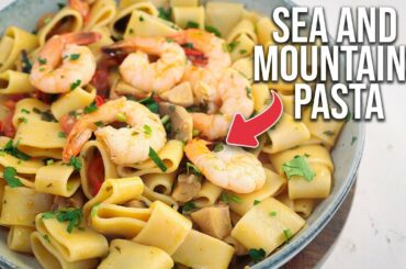 How to Make SEA & MOUNTAINS PASTA Like an Italian - Pasta Mare e Monti
