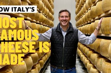 How Italy's Most Famous Cheese Is Made | Parmigiano Reggiano!!