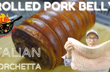 Crispy Rolled Pork Belly | Italian Porchetta | Try once, you will keep doing it | MEAL Official Now