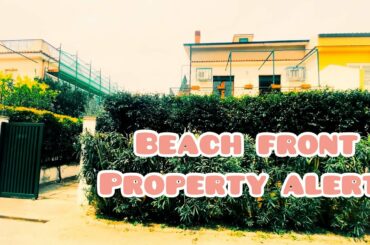 PROPERTY ALERT!! MASSIVE BEACH FRONT HOUSE FOR SALE IN MONTEPAONE// #calabriadreaming #italy #life