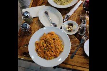 Dinner with Shah. #italianfood #pasta #rigatoni #GuttenbergNJ