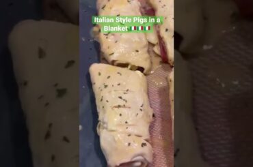 #Italian Style Pigs in a Blanket w/ #Prosciutto & #provolone - #italianfood