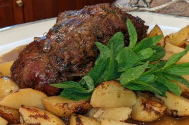 How to roast a lamb, tender and juicy | Italian recipe for roasting a lamb.
