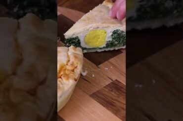 Italian Pasqualina Easter Pie #shorts