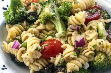 Best Vegetarian Italian Pasta Salad recipe