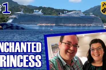 Enchanted Princess Pt.1 - Embarkation, Cabin Tour, Lunch Buffet, Sailaway Party, Trivia, Evening Fun