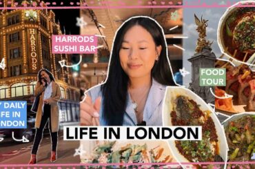 Living Alone in London: Week in my life, Asian Food Tour, Harrods + St James's Park | 2022 vlog