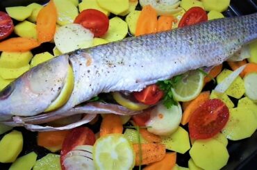 baked grey mullet recipe, grey mullet recipes Italian