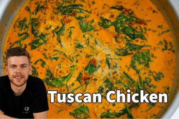 This Tuscan Chicken has the best flavour of any sauce I've made so far