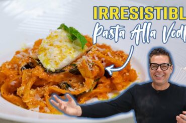 Love Penne Alla Vodka? This Pasta in Vodka Sauce Recipe Takes It To The Next Level.