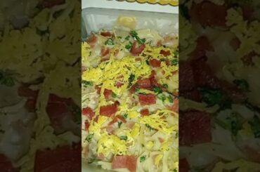 Cheesy white spaghetti - Italian recipes #shorts #shortsvideo #trending #trend #viral  #yummy