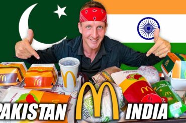 McDonald’s Pakistan VS India!! Epic Fast Food Showdown!!