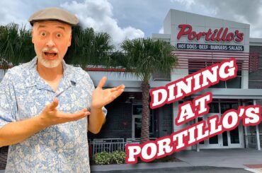 Orlando Restaurants - Portillos Review! | Dining At Portillo's