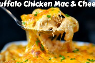 You Won't Believe How Good This Mac & Cheese Is | Buffalo Chicken Mac & Cheese Recipe
