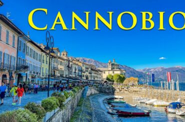 Cannobio, Italy 4K - Beautiful Italian Town, Place You Need to Visit, City Walking Tour, Travel Vlog