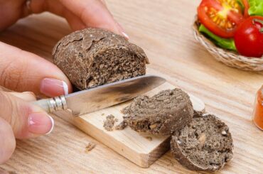 How to make Miniature Italian Tomato & Ricotta Bruschetta Recipe | ASMR Cooking Mini Food