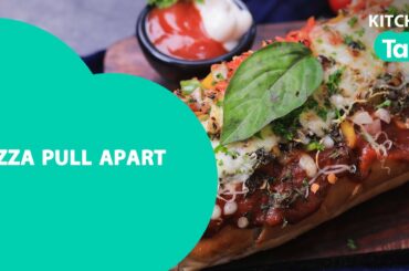 Pizza Pull Apart Recipe | Cheese Filled Recipe | Italian Cuisine | Quick & Easy | Chef | Kitchen Tak