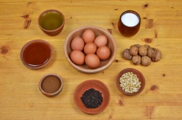 Patina Versatilis - Ancient Roman Frittata with Nuts