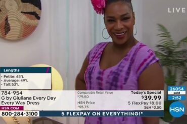 HSN | Shop The Runway - Spotlight - Giuliana Rancic 04.22.2022 - 06 PM