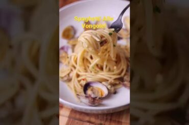 Ocean meets Pasta! Spaghetti Alle Vongole!