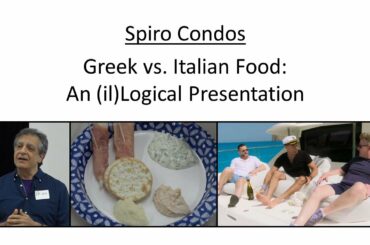 Greek vs. Italian food: the skeptical assessment [SkeptiCamp 2021]