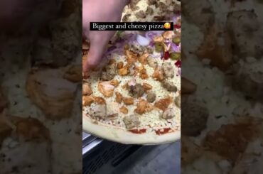 Tasty food , tasty large pizza , # shorts ,shorts , italian pizza