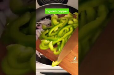 ITALIAN SAUSAGE AND PEPPERS RECIPE #shorts #youtube #viral #youtubeshorts